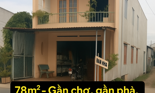 Bán nhà mặt phố.Gia Tốt ở phường Tân Châu tỉnh An Giang.Duong lớn thuận lợi cho việc kinh doanh