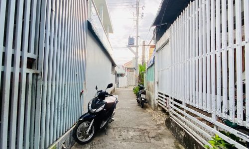 Cho thuê nhà p6 . Mỹ tho   – cách lê thị hồng gấm tầm 150m . Gần vương quốc trái cây